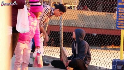 Homeless Man Steals a Gold Supercar (Social Experiment)!!!(1)