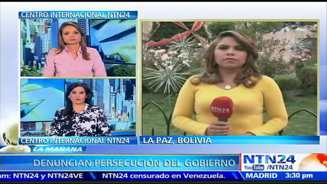 Líderes de oposición bolivianos denuncian ser víctimas de una persecución por el Gobierno de Evo Morales