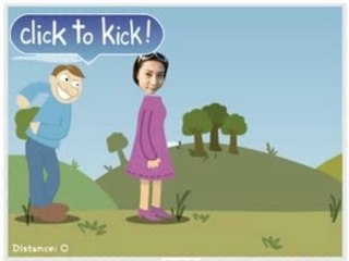 Lesson#1: How to kick your friends in your blog