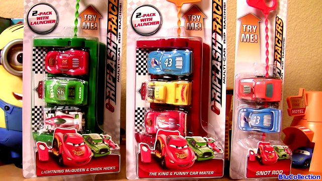 Cars Riplash Racers Mack Truck Launcher Disney Pixar Snot Rod Funny Car Mater Rip Car Review-qMqsbUAIQF8
