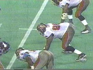 Sports - NFL - Rod Smith block on Warren Sapp