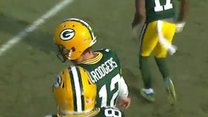 German announcers call Aaron Rodgers 6-yard rushing TD