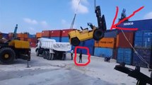 Heavy Equipment Accidents Caught On Tape Excavator FAILWIN 2016 Construction Disasters Crash 40