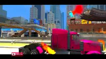 COLORS TRUCKS FOR KIDS & COLORS SPIDERMAN EPIC PARTY NURSERY RHYMES SONGS FOR CHILDREN WITH ACTION