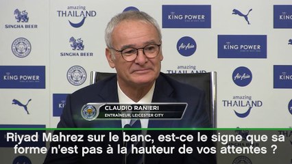 Leicester - Ranieri : "Je veux stimuler Mahrez"