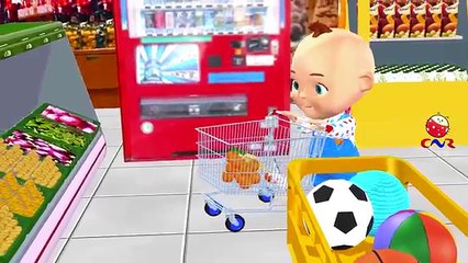 Bad Baby Shark Attack Little Baby Joker Girl | Little Babies Vs Shark | Little Boy Grocery Shopping