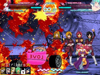 Meer Campbel Vs Morrigan [QOB MUGEN]