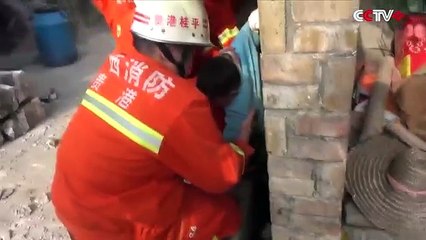 Firefighters Save Two Children