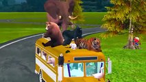 Animals Cartoons Singing Old MacDonlad Had A Farm Rhymes And Wheels On The Bus Nursery Rhymes