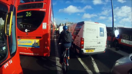 Road Rage Biker Vs Cyclist - You Cut Me Off, You #ucking #anker!!