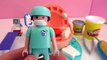 Le dentiste perce des dents argentées – Play Doh Dr Wackelzahn et dentiste Playmobil