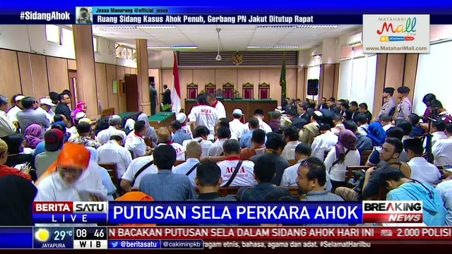 Breaking News: Tim Jaksa Memasuki Ruang Persidangan PN Jakut
