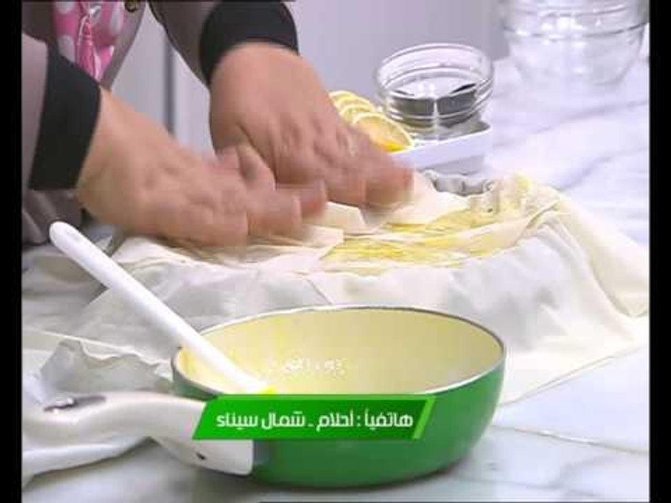 سمك بالفحم مع ارز بنى - بيتزا الجلاش - كيكة الموز | على قد الأيد حلقة كاملة