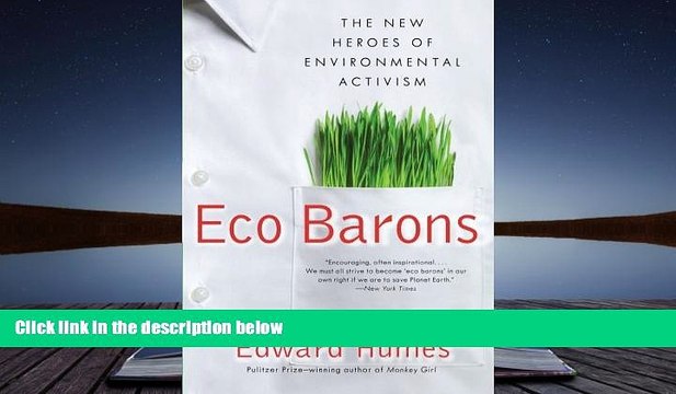 Price Eco Barons: The New Heroes of Environmental Activism (published in hardcover as: Eco