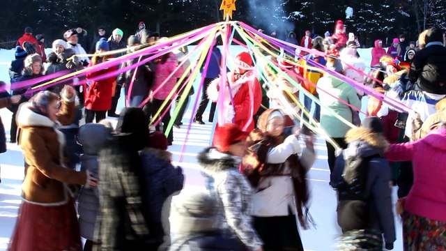 Коляда от Русских вечёрок в Кемерово 2016 / Russian dance in Kemerovo (Russia)