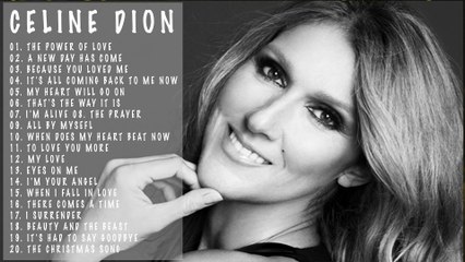 CELINE DION- Greatest Hits Full Album 2015  p2