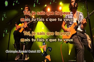 Fréro Delavega - Même si c est très loin KARAOKE / INSTRUMENTAL