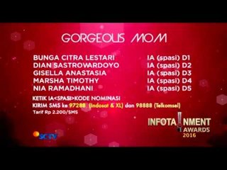 Infotainment Awards 2016 - Polling Gorgeous Mom