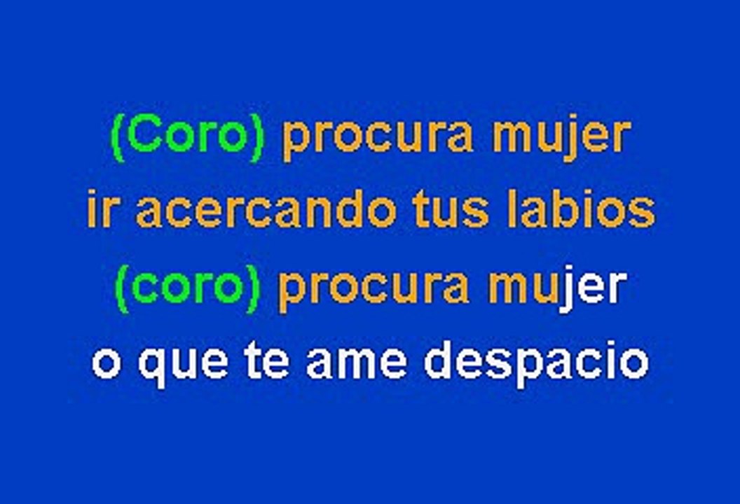 Chichi Peralta - Procura (Karaoke)