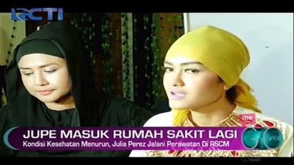 Kondisi Kesehatan Menurun, Jupe Masuk Rumah Sakit Lagi