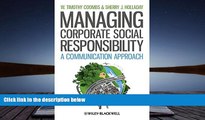 Pre Order Managing Corporate Social Responsibility: A Communication Approach W. Timothy Coombs mp3