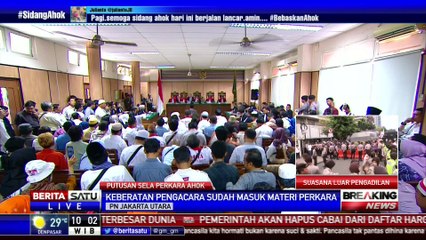 Breaking News: Hakim Tolak Nota Keberatan Ahok #4
