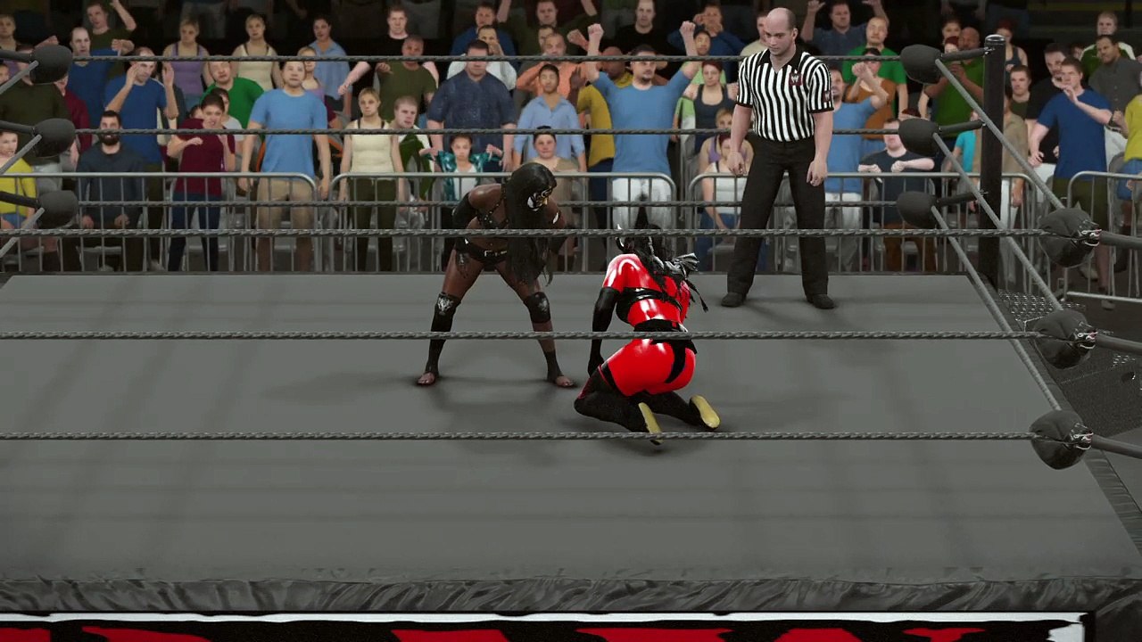 WWE 2K17 wildcat v purgatori