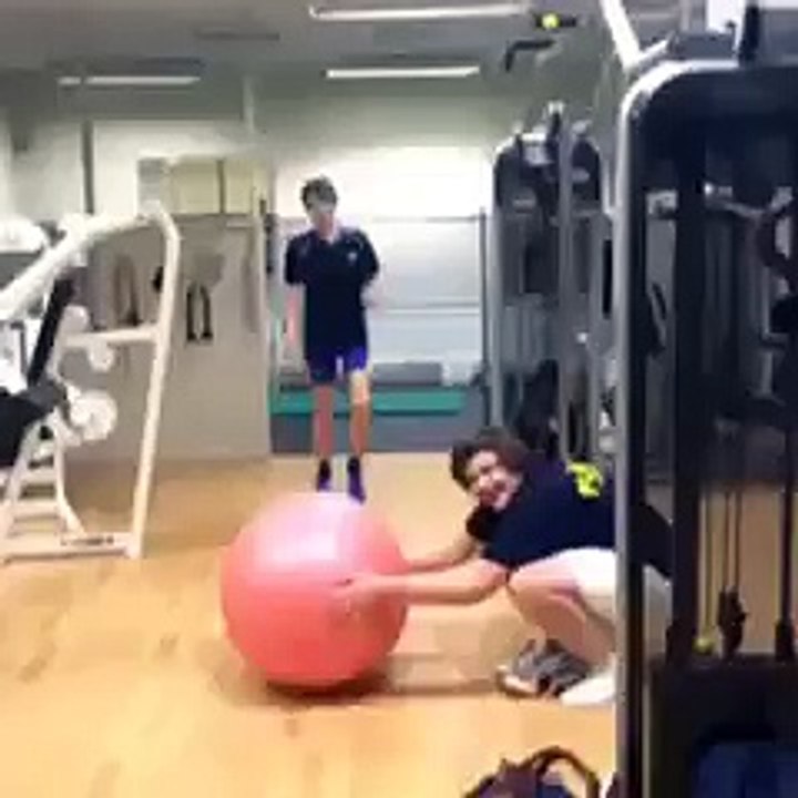 Very Funny Ball And Boy