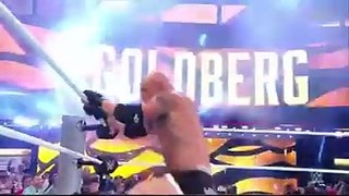 WWE GOLDBER VS BROCK LASNER FIGHT 27/12/2016