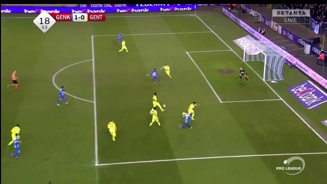 All Goals Belgium Jupiler Pro League - 27.12.2016 Racing Genk 2-0 KAA Gent