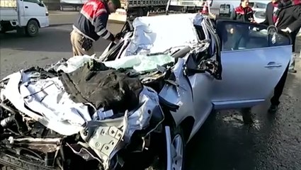 Bursa'da zincirleme trafik kazası