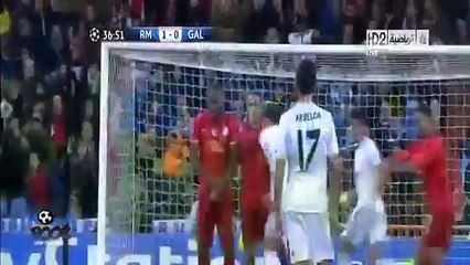 Gareth Bale Free Kick Goal vs Galatasaray