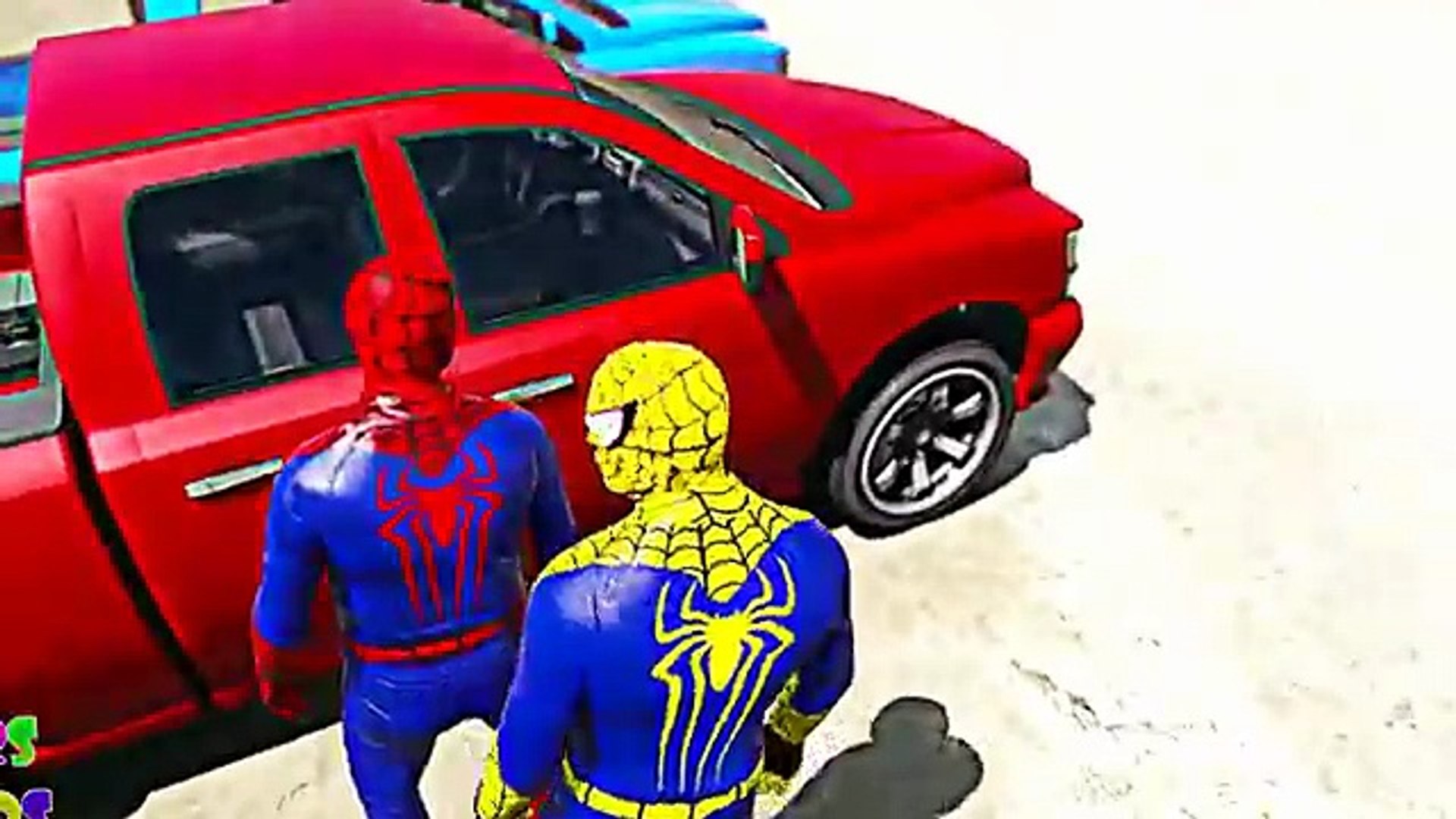 GTA V: ULTIMATE SPIDERMAN MOD! GTA 5 Spiderman Mod Gameplay! (GTA 5 Mods Gameplay) Truck Epic Battle
