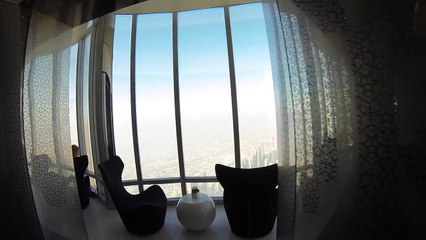 Amazing view from the Burj Khalifa-At the top SKY