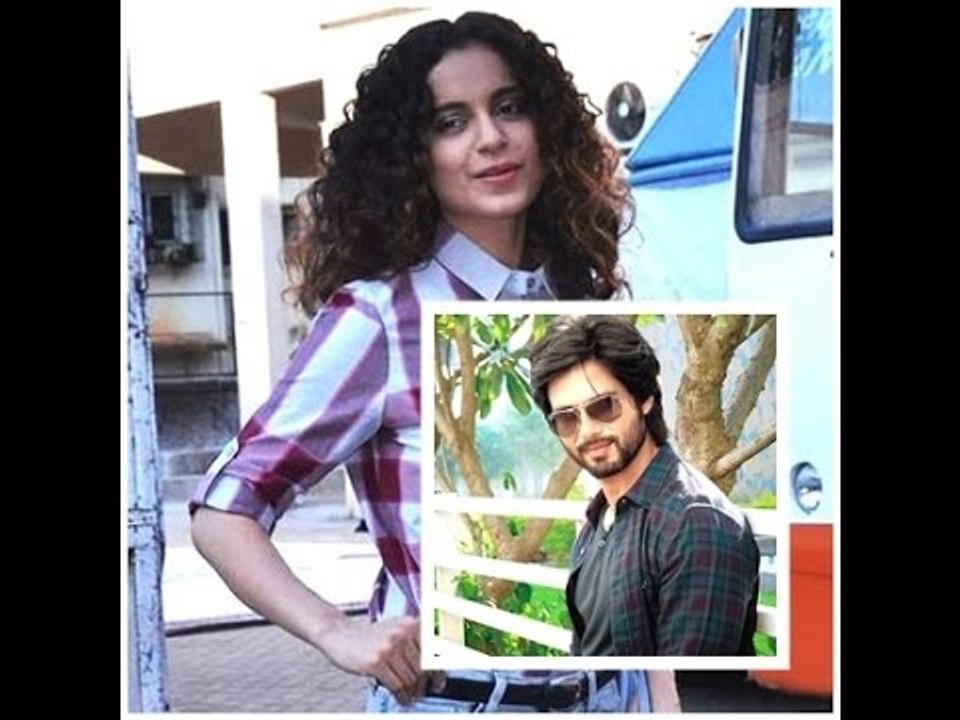 Kangana speaks up on cold war with Shahid Kapoo...
