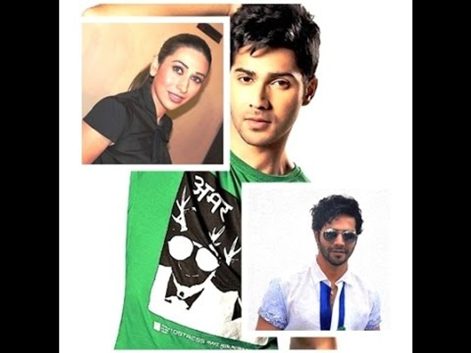 Karisma Kapoor and Varun Dhawan's photo goes vi...