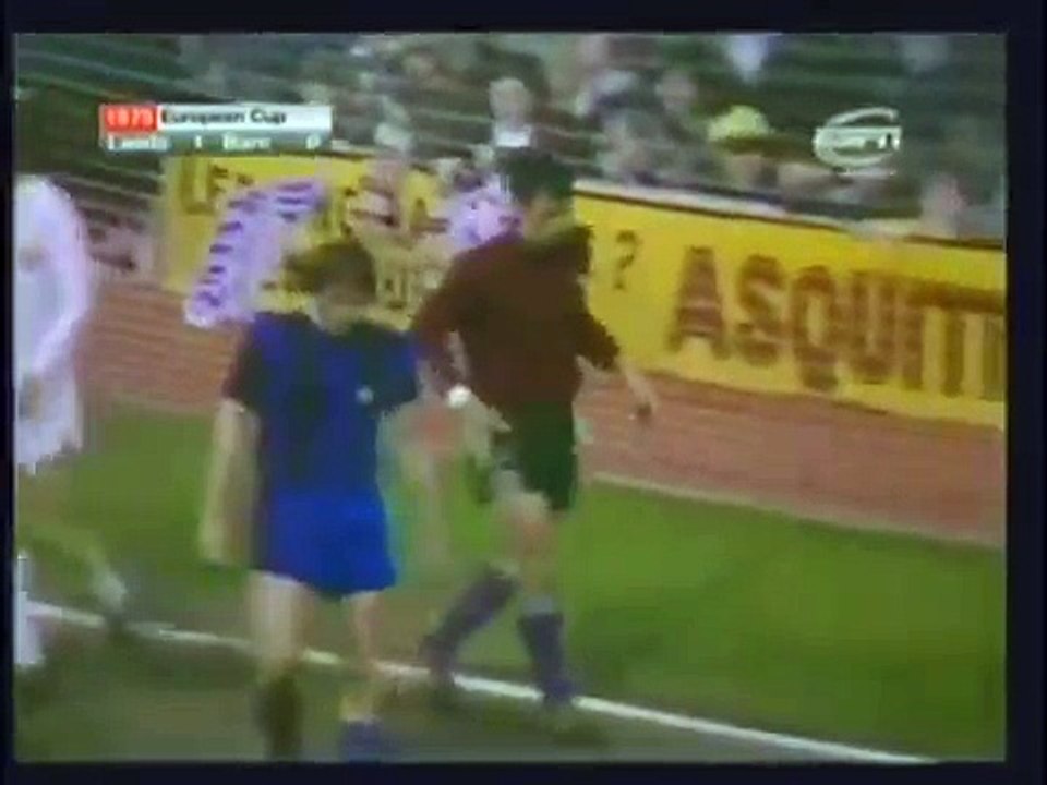 09.04.1975 - 1974-1975 European Champion Clubs' Cup Semi Final 1st Leg Leeds United 2-1 Barcelona