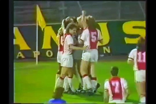 20.04.1988 - 1987-1988 UEFA Cup Winners' Cup Semi Final 2nd Leg AFC Ajax 1-2 Olympique Marsilya