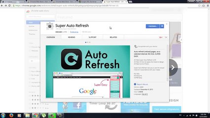 How to Auto-Refresh in chrome Browser