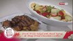 Idol sa Kusina: Fresh Fruit Salad with Basil Syrup & Deep-Fried Chocolate Cookies