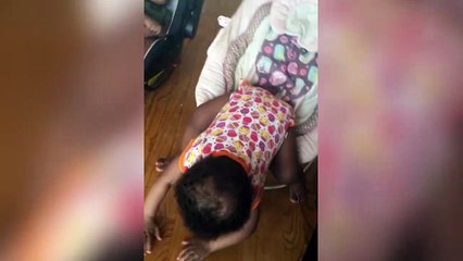 Une fillette prete pour partir à l'aventure... Coute que coute