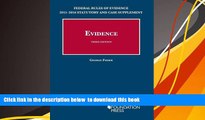 READ book  Federal Rules of Evidence 2015-2016 Statutory and Case Supplement to Fisher s Evidence