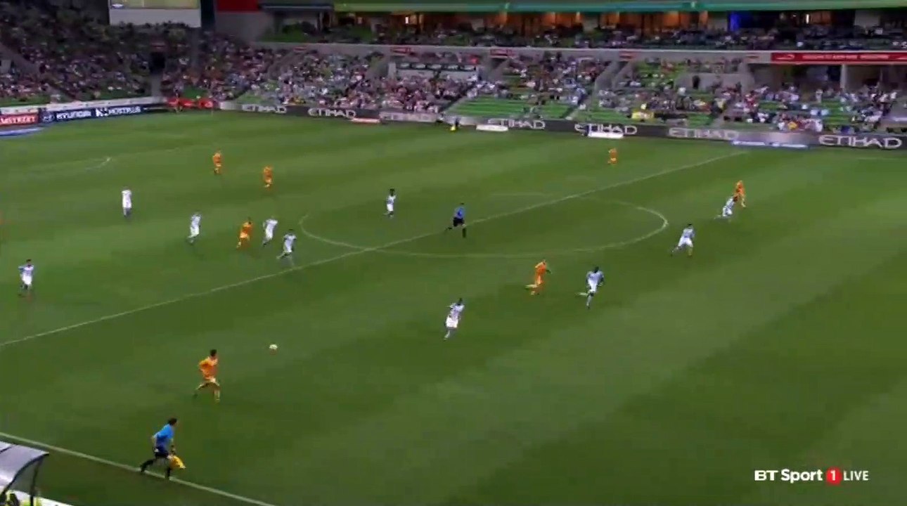1-1 Diego Castro Equalizer Goal HD - Melbourne City 1-1 Perth Glory - 27.12.2016 HD
