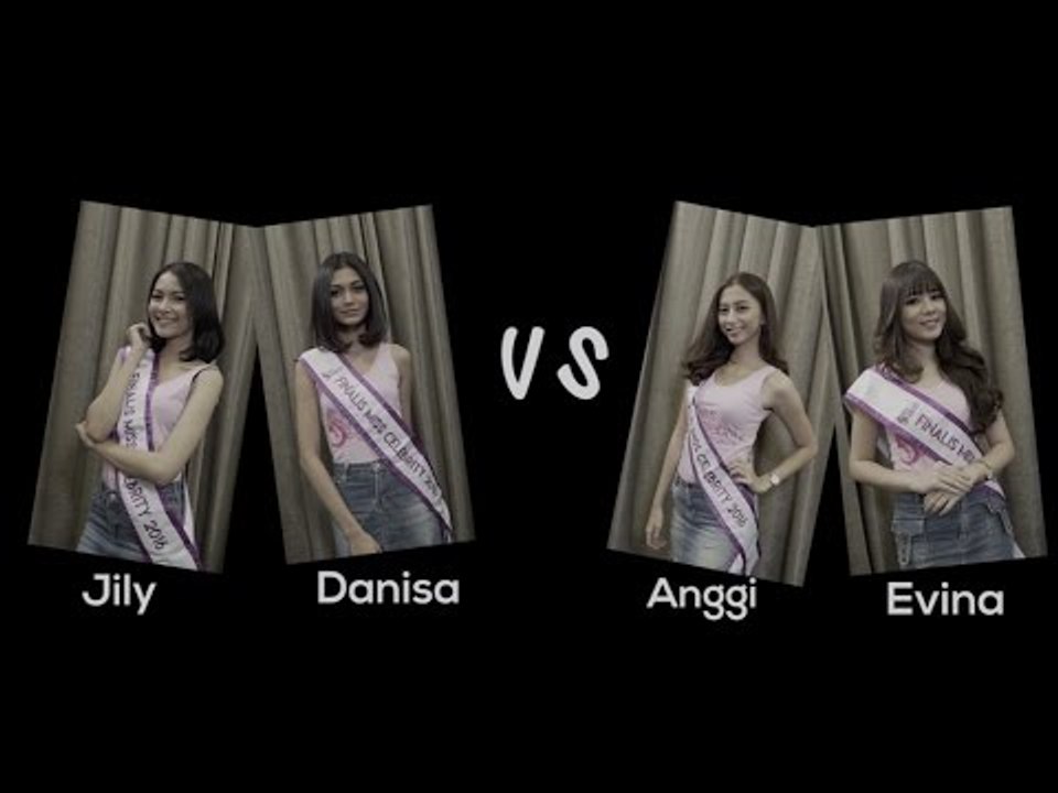 Jily, Danisa, Anggi dan Evina (Finalis Miss Celebrity 2016) - Bermain Sambung Kata