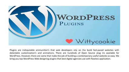 Top 5 Wordpress Web Design Plugins