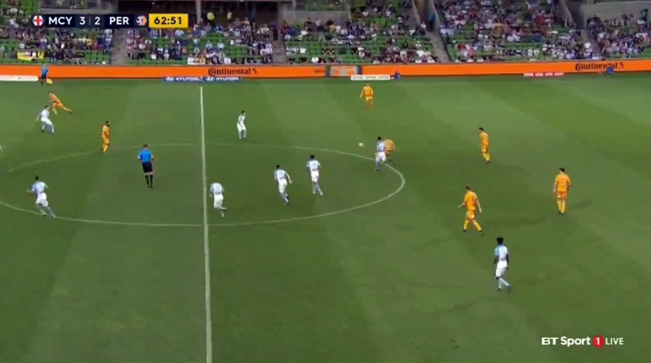 3-3 Chris Harold Goal HD - Melbourne City 3-3 Perth Glory - 27.12.2016 HD