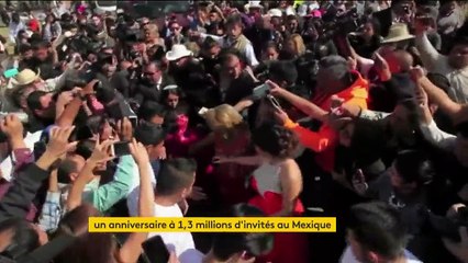 Mexique : 10 000 personnes se pressent à l'anniversaire d'une adolescente