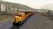 Train Simulator 2017 Gameplay EMD SD70 Locomotive BNSF Freight Train RACE TO THE SUMMIT