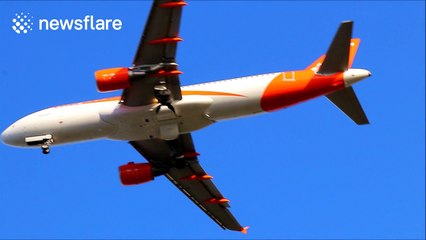 Storm Winds Batter Aircraft