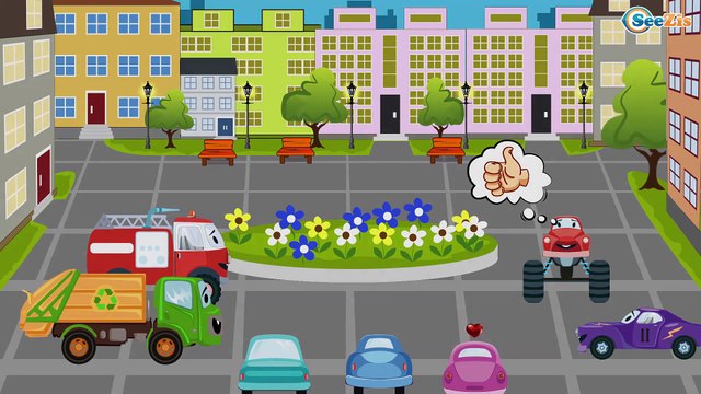 Zielony Traktor i Żuraw | Maszyny Budowlane | Bajki dla dzieci po polsku